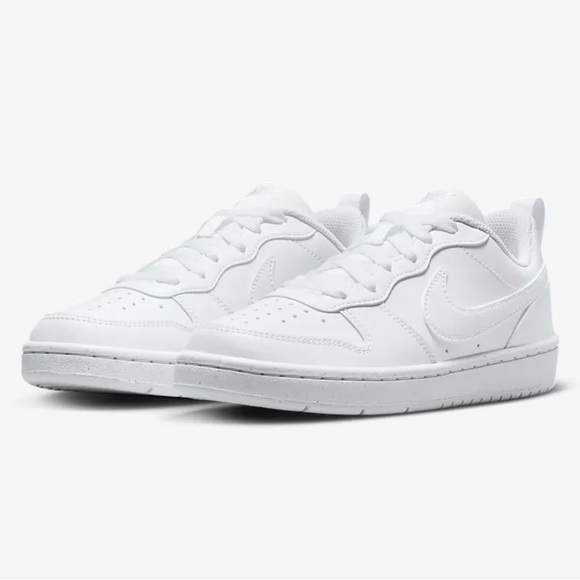 Nike Court Borough White Sneakers 6.5Y or 8W (New in box) - Picture 5 of 7
